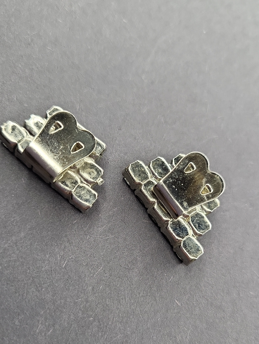 Vintage Rhinestone Shoe Clips - Picture 3 of 5